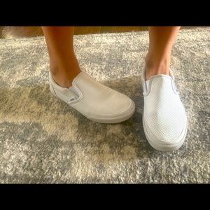 White Vans Women’s Size 7